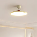 Floating Disc Ceiling Light With Offset Canopy