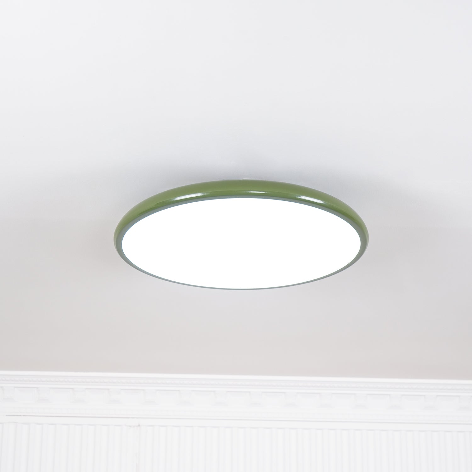 Adjustable Disc Ceiling Light With Low Profile Mount
