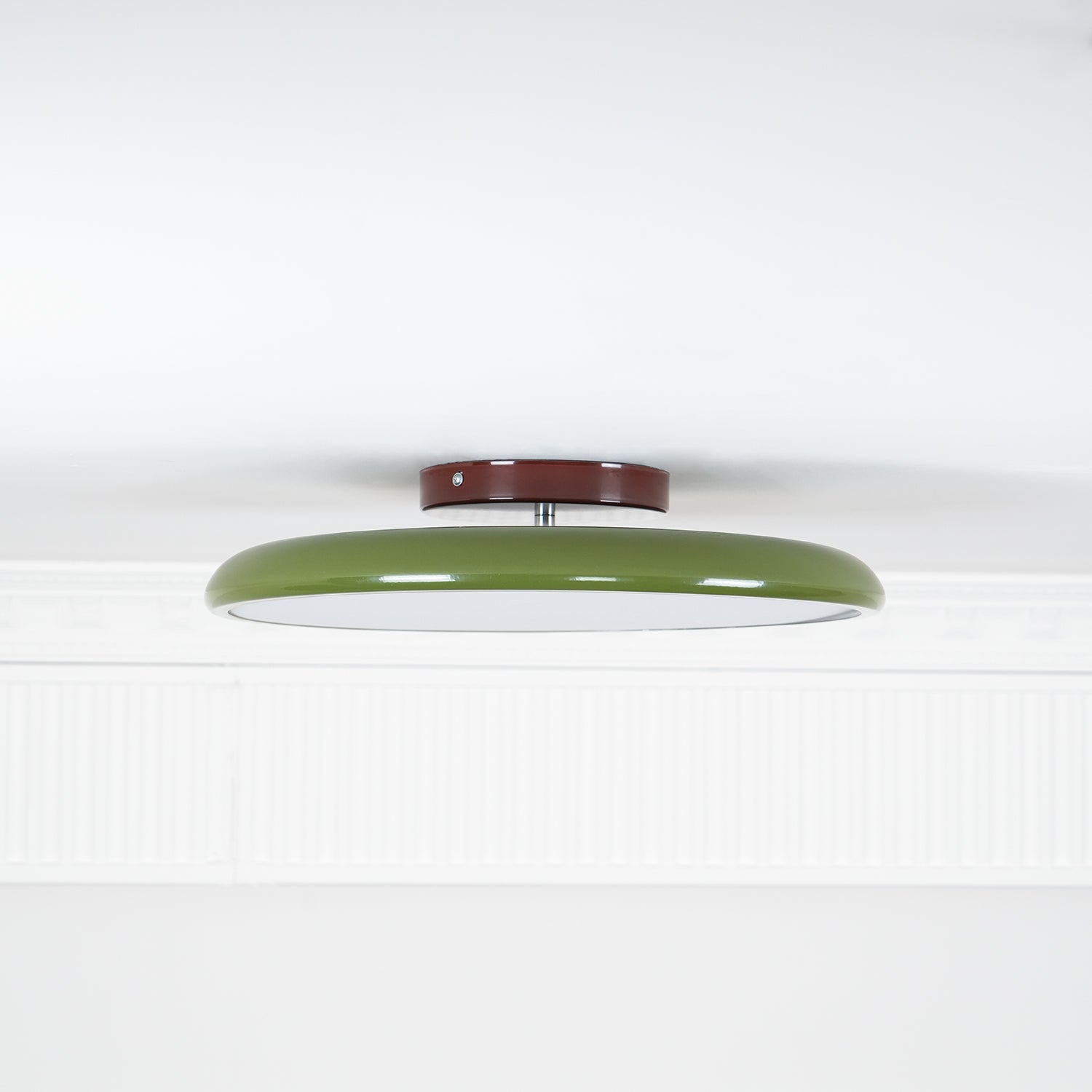 Adjustable Disc Ceiling Light With Low Profile Mount