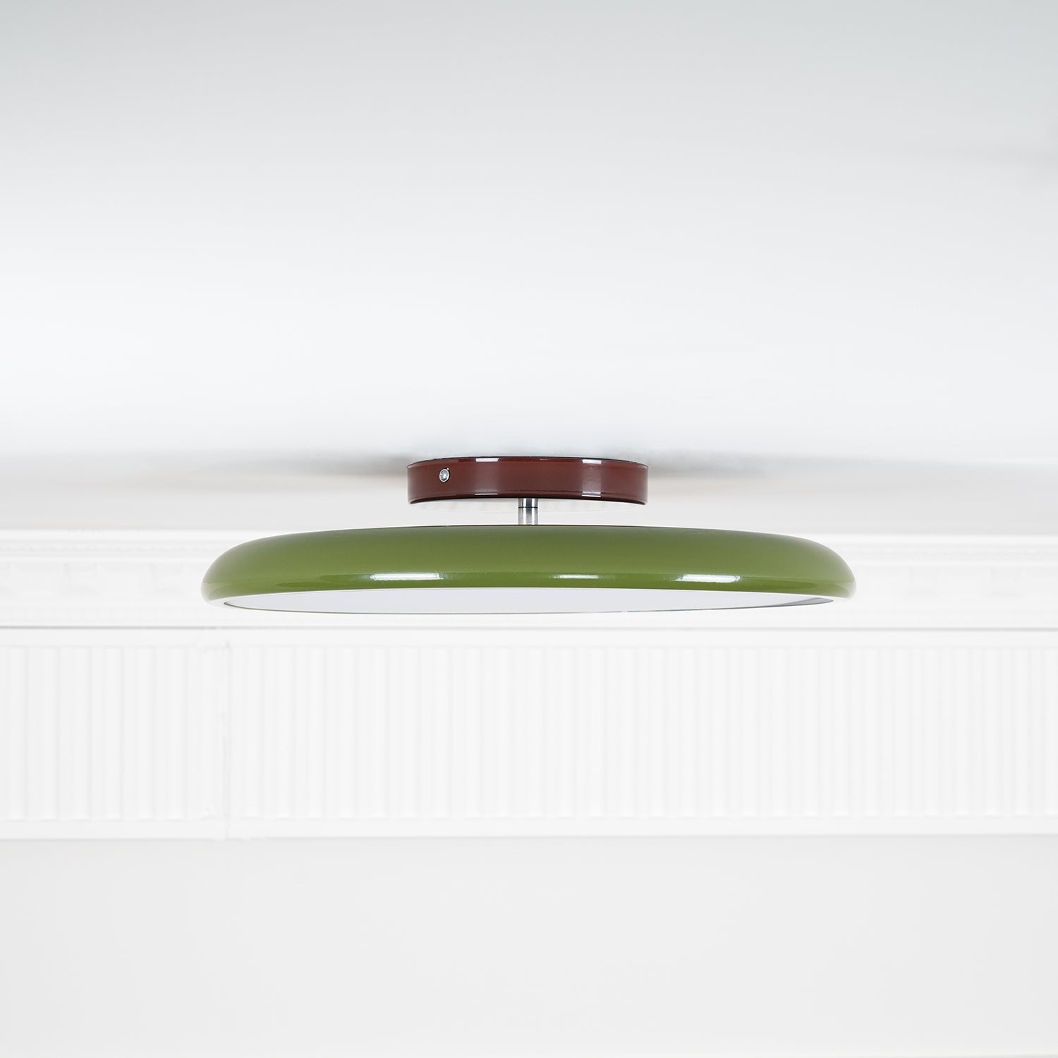 Adjustable Disc Ceiling Light With Low Profile Mount