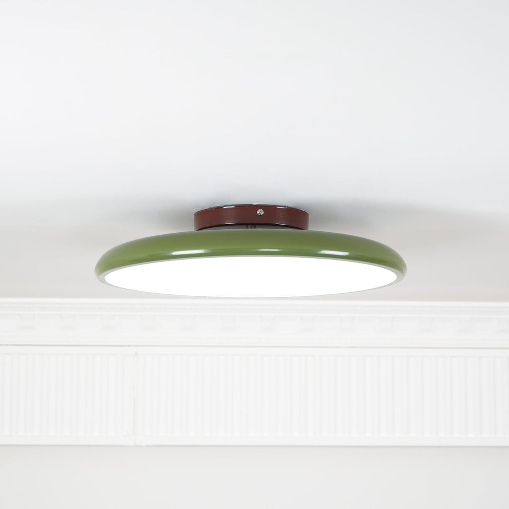 Adjustable Disc Ceiling Light With Low Profile Mount