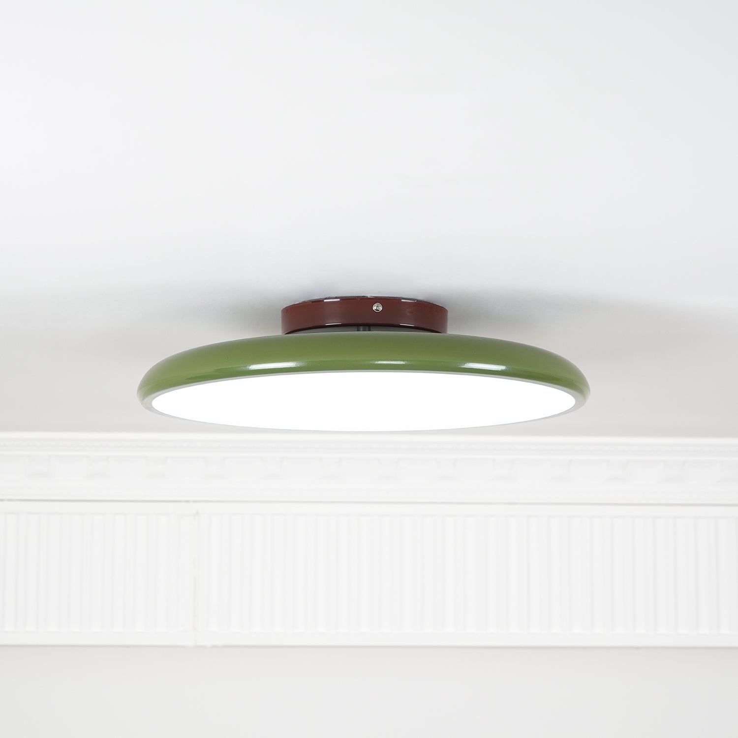 Adjustable Disc Ceiling Light With Low Profile Mount