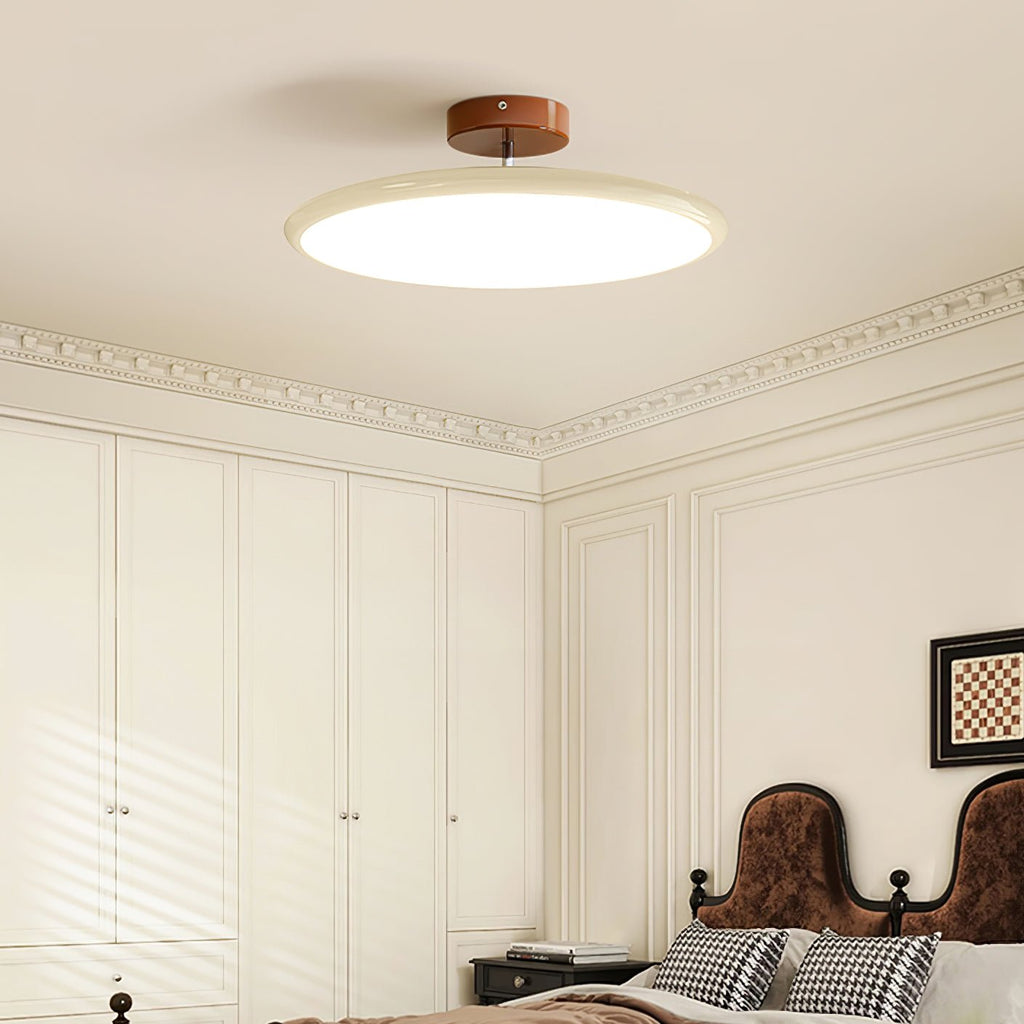 Adjustable Disc Ceiling Light With Low Profile Mount