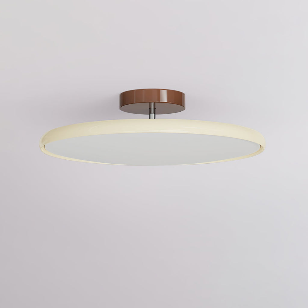 Adjustable Disc Ceiling Light With Low Profile Mount