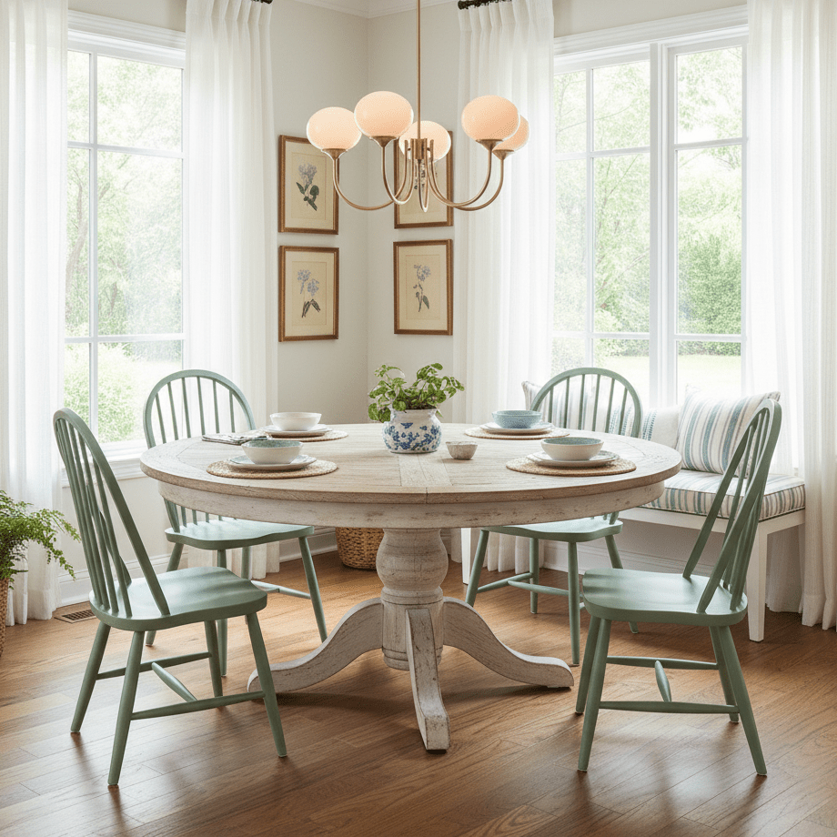 3-Light Glass Globe Chandelier With Brass Frame