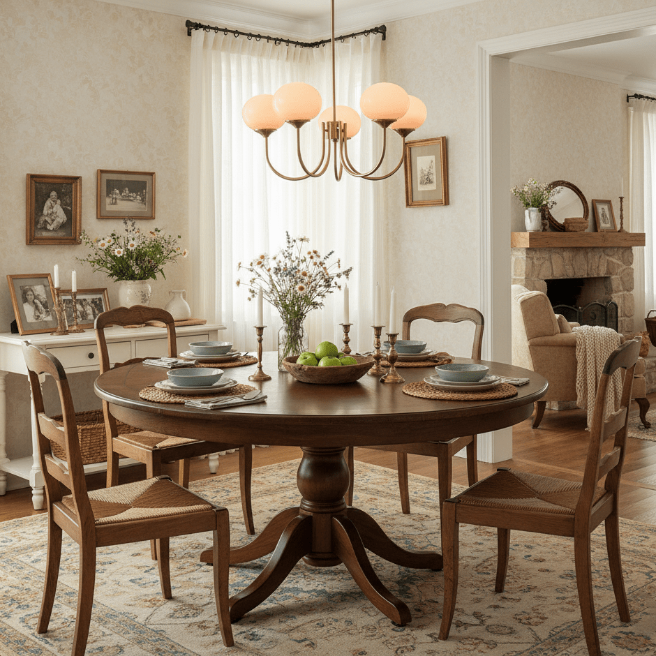 3-Light Glass Globe Chandelier With Brass Frame