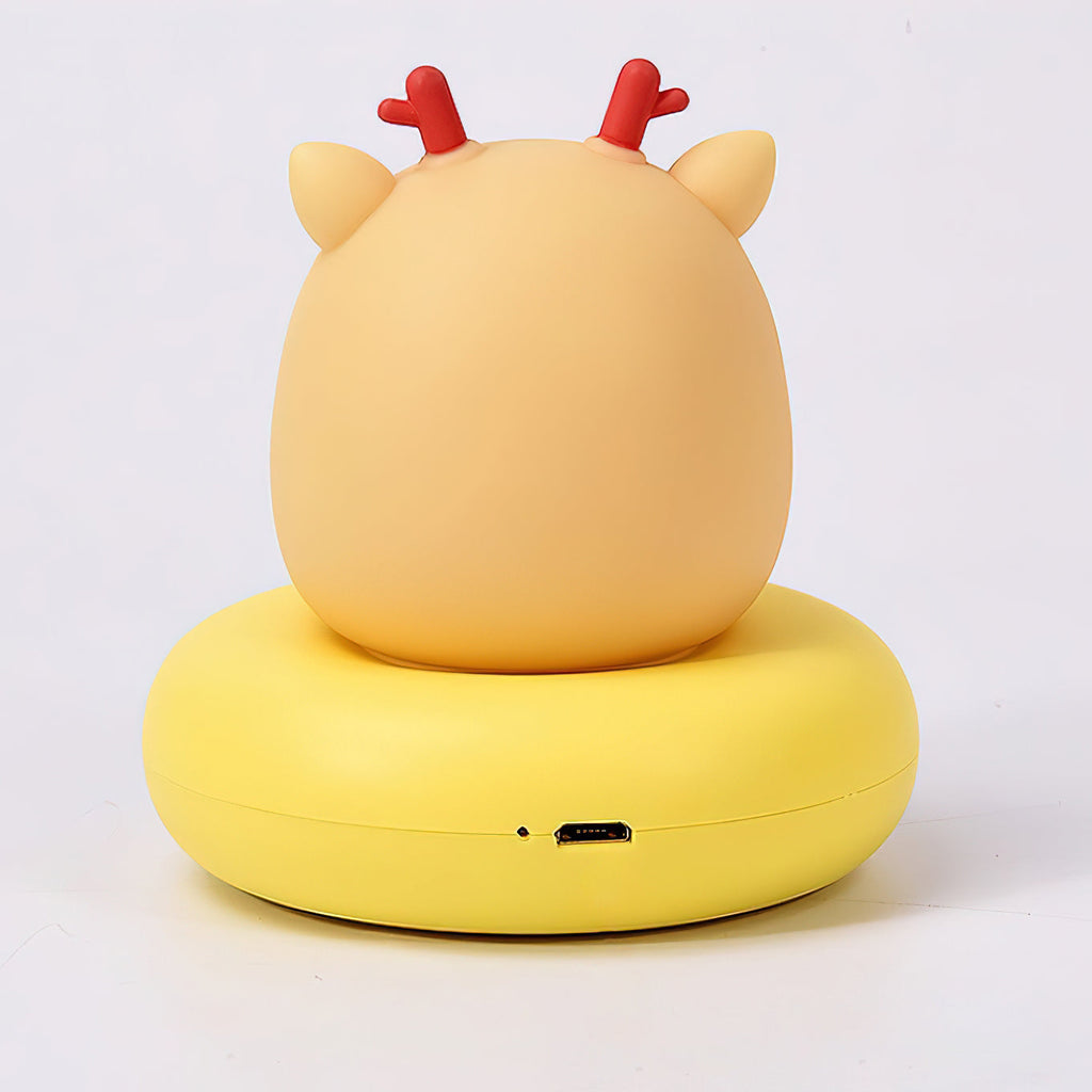 Mini Mushroom Table Lamp With Rounded Base