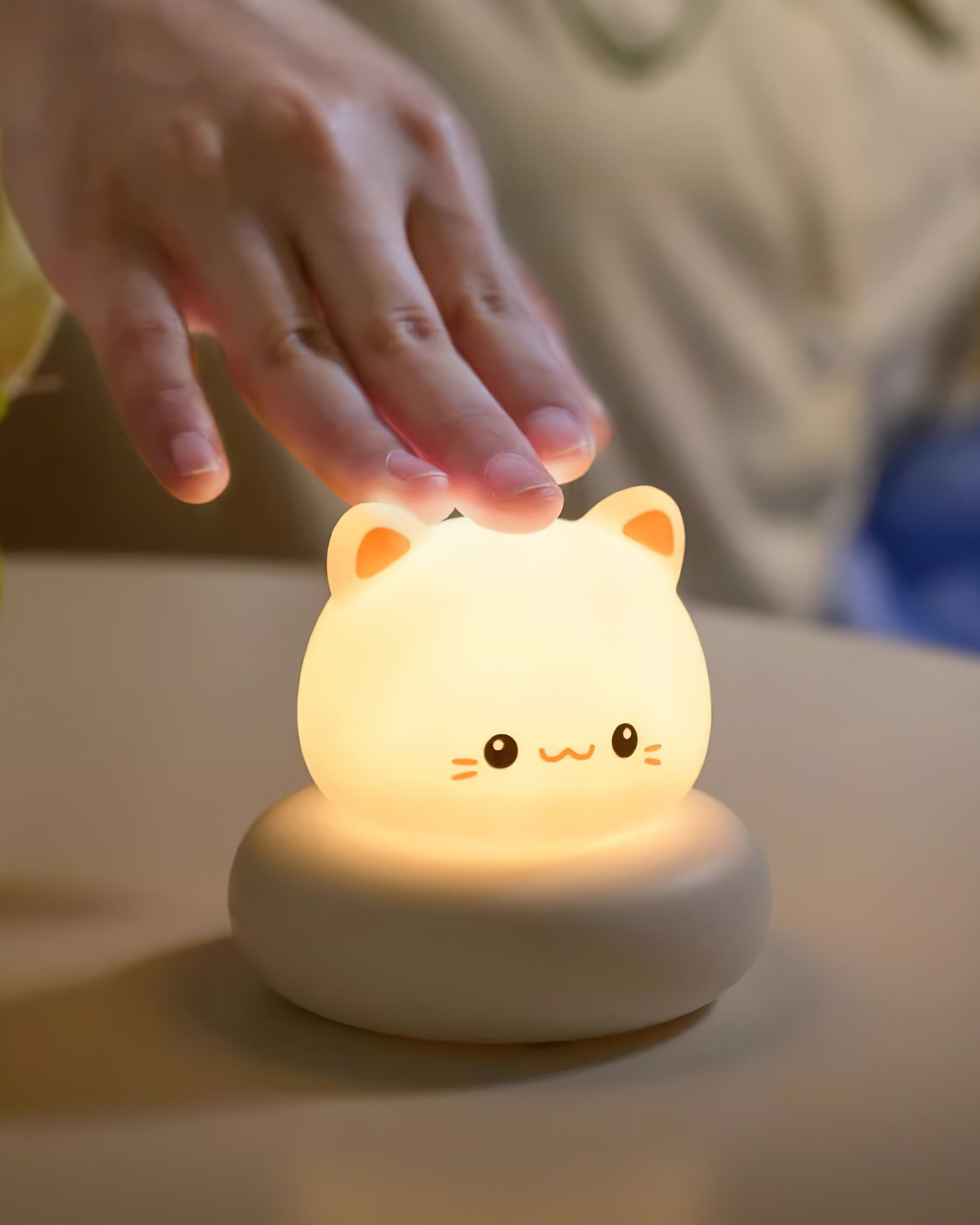 Mini Mushroom Table Lamp With Rounded Base