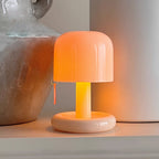 Mini Mushroom Table Lamp With Rounded Base