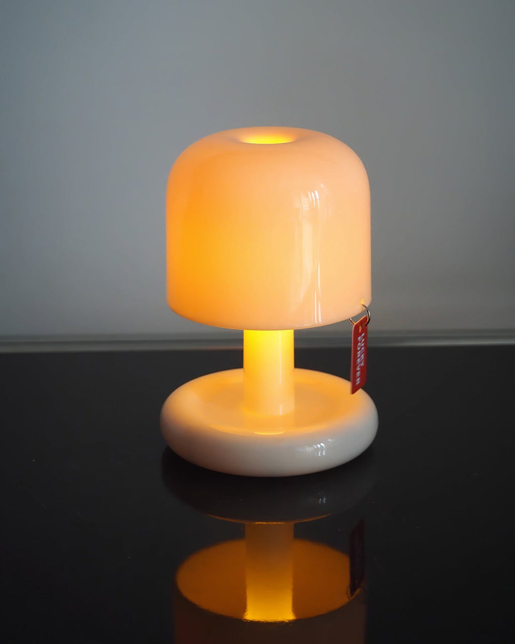 Mini Mushroom Table Lamp With Rounded Base