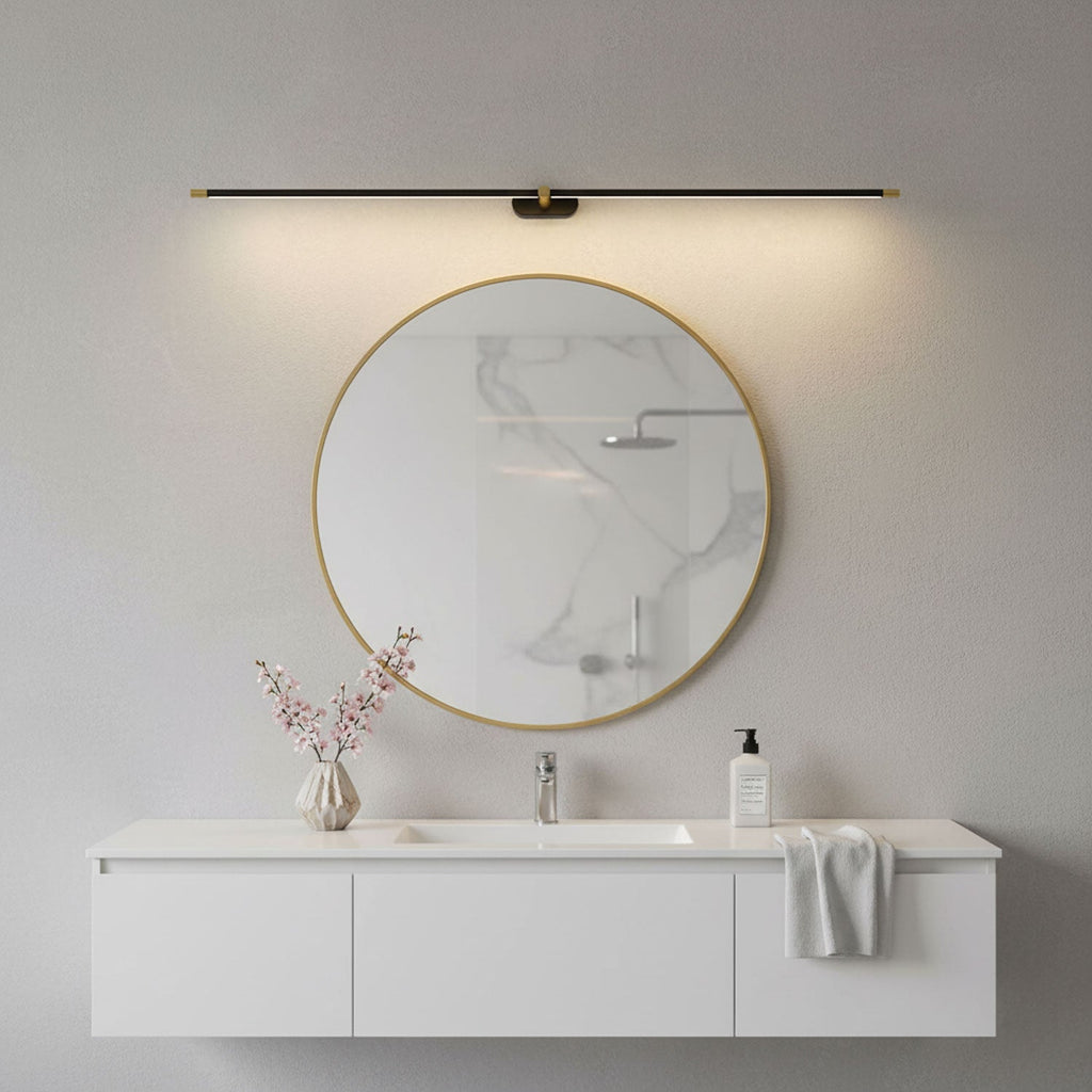 Minimalist Linear Adjustable Wall Light For Picture And Mirror