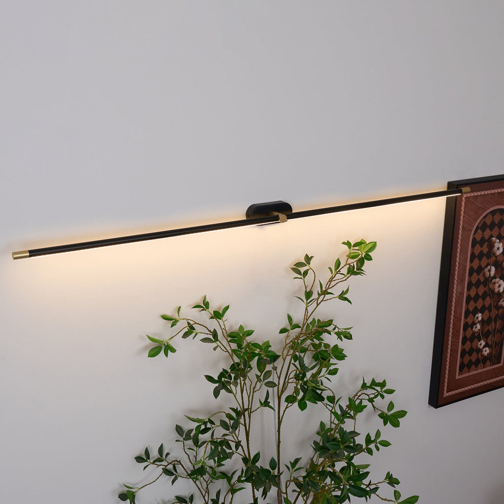 Minimalist Linear Adjustable Wall Light For Picture And Mirror