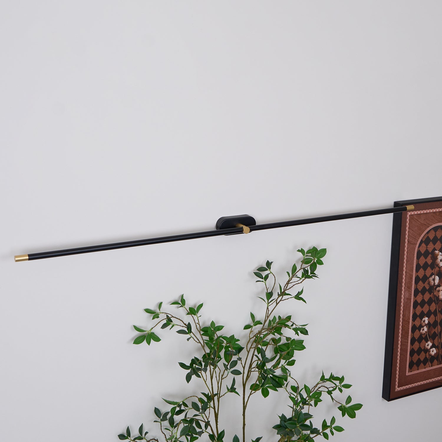 Minimalist Linear Adjustable Wall Light For Picture And Mirror