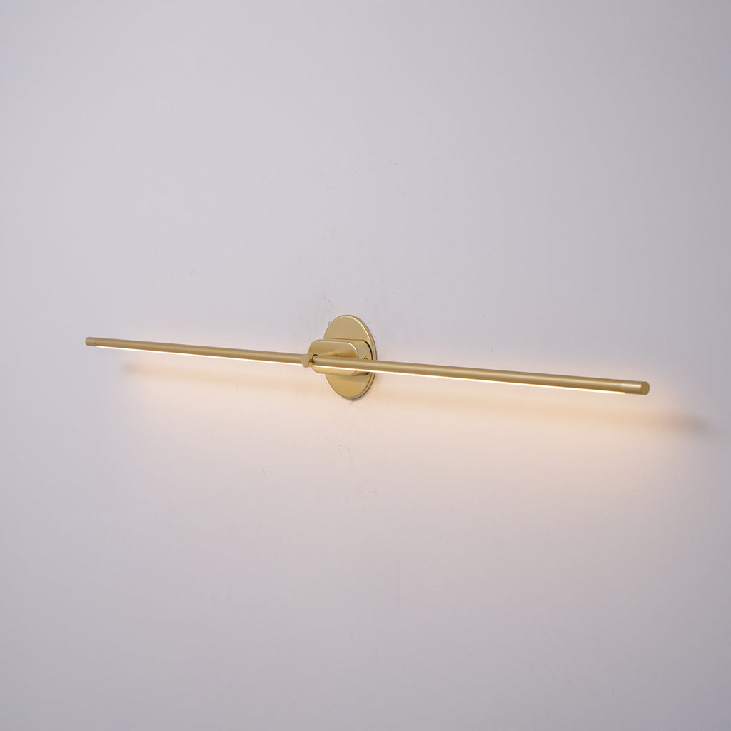 Minimalist Linear Adjustable Wall Light For Picture And Mirror