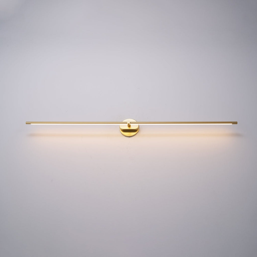 Minimalist Linear Adjustable Wall Light For Picture And Mirror