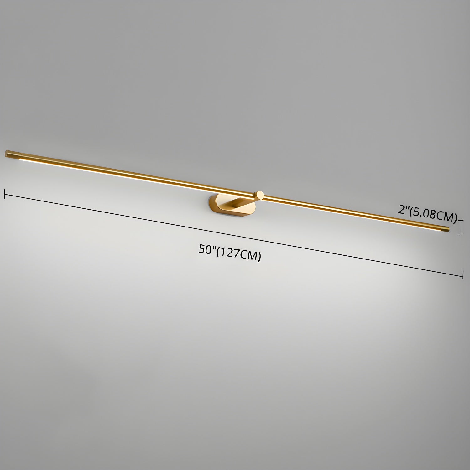 Minimalist Linear Adjustable Wall Light For Picture And Mirror