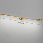Minimalist Linear Adjustable Wall Light For Picture And Mirror