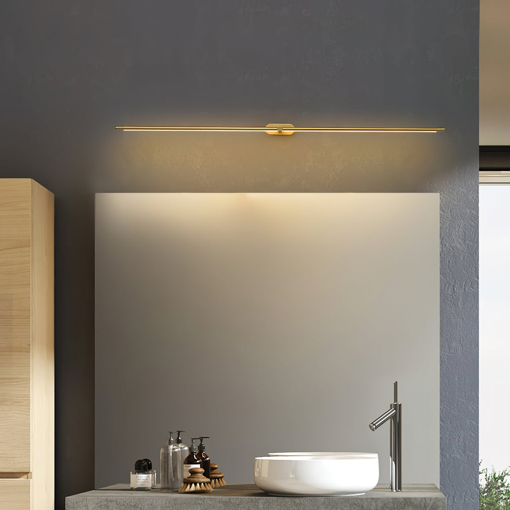 Minimalist Linear Adjustable Wall Light For Picture And Mirror