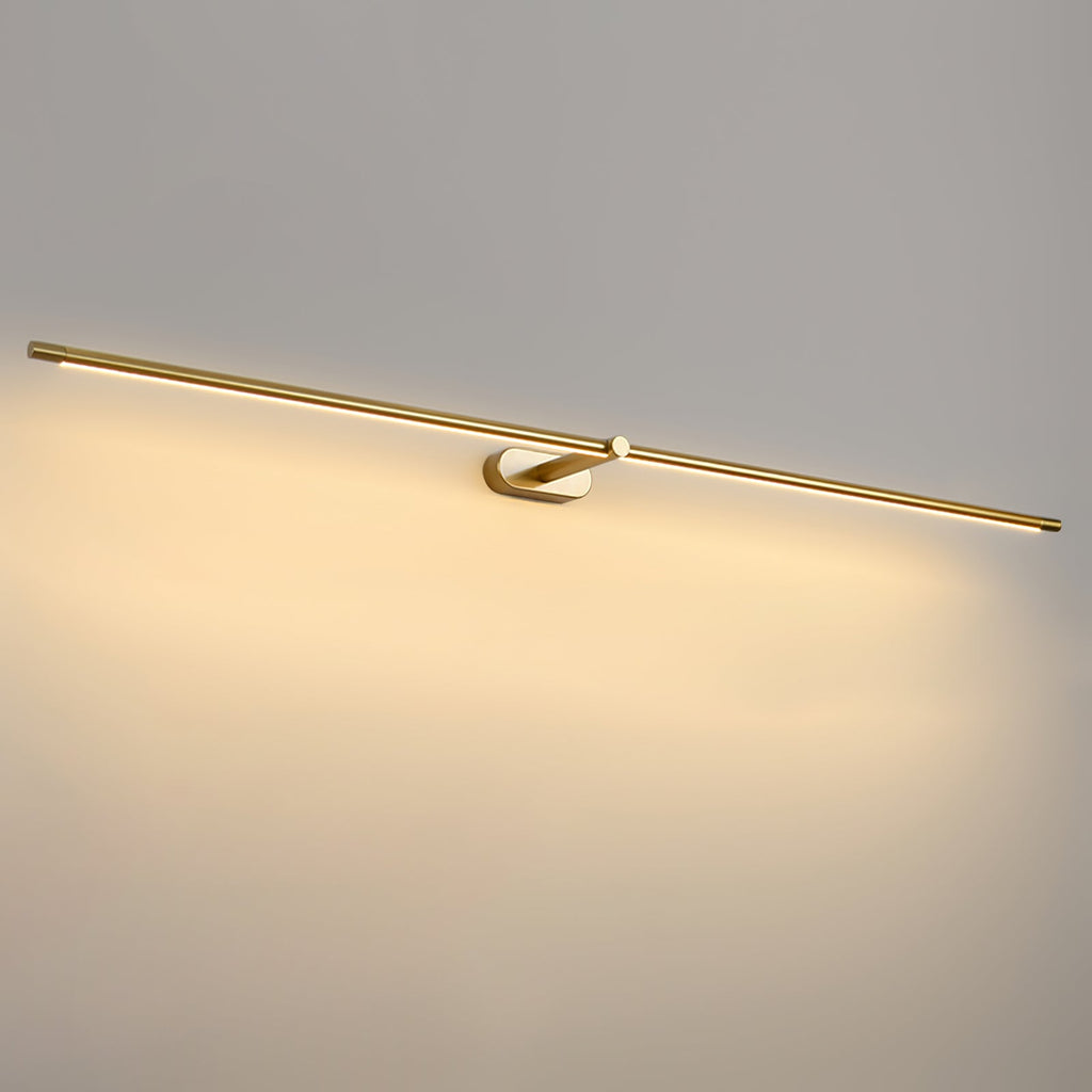 Minimalist Linear Adjustable Wall Light For Picture And Mirror