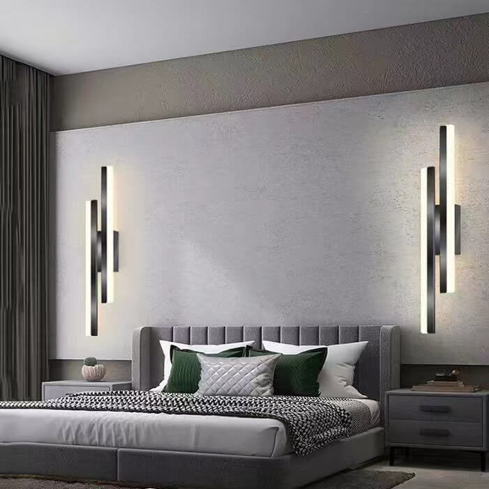 Modern Metal Wall Light With Warm LED Glow — Ashbury Home & Living