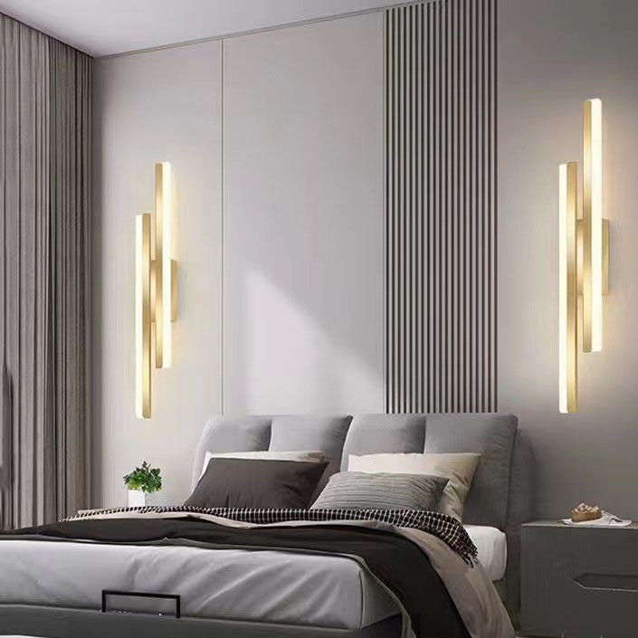 Modern Metal Wall Light With Warm LED Glow — Ashbury Home & Living