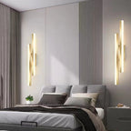 Modern Metal Wall Light With Warm LED Glow — Ashbury Home & Living