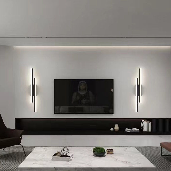 Modern Metal Wall Light With Warm LED Glow — Ashbury Home & Living