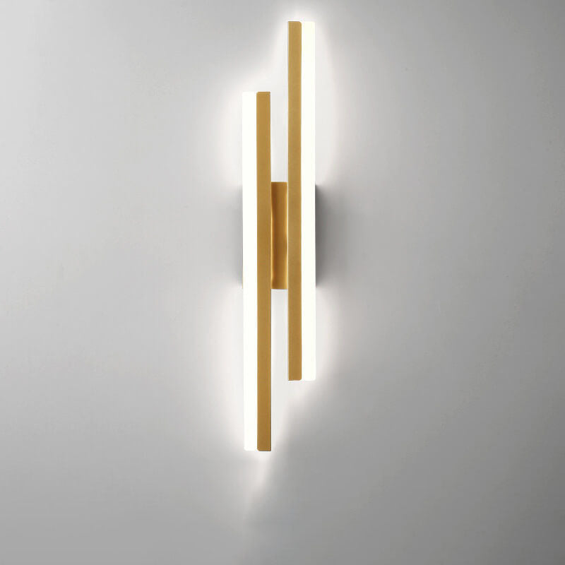 Modern Metal Wall Light With Warm LED Glow — Ashbury Home & Living