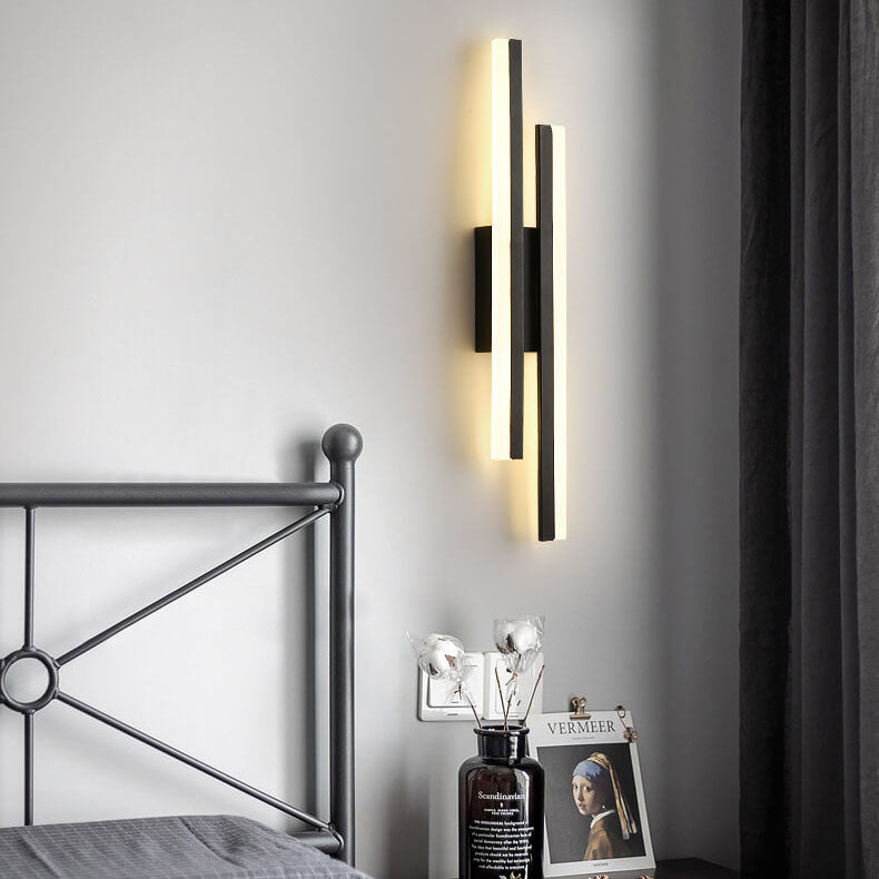 Modern Metal Wall Light With Warm LED Glow — Ashbury Home & Living