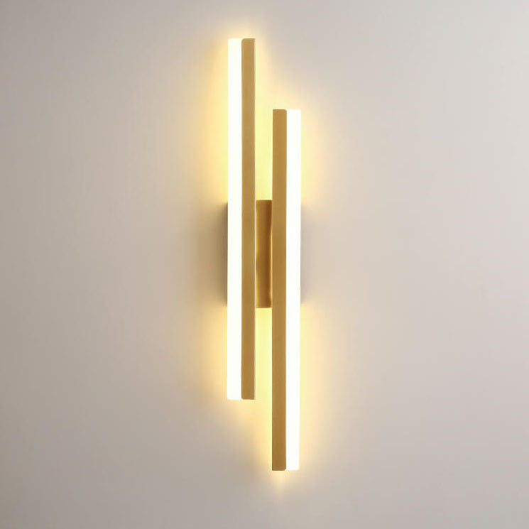 Modern Metal Wall Light With Warm LED Glow — Ashbury Home & Living