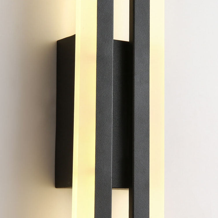 Modern Metal Wall Light With Warm LED Glow — Ashbury Home & Living