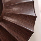 Scalloped Petal Ceiling Light With Domed Diffuser