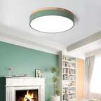 Nordic Round Flush Ceiling Light LED Light With Acrylic Diffuser