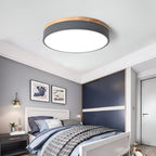 Nordic Round Flush Ceiling Light LED Light With Acrylic Diffuser