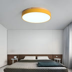 Nordic Round Flush Ceiling Light LED Light With Acrylic Diffuser