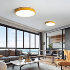 Nordic Round Flush Ceiling Light LED Light With Acrylic Diffuser