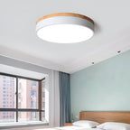 Nordic Round Flush Ceiling Light LED Light With Acrylic Diffuser
