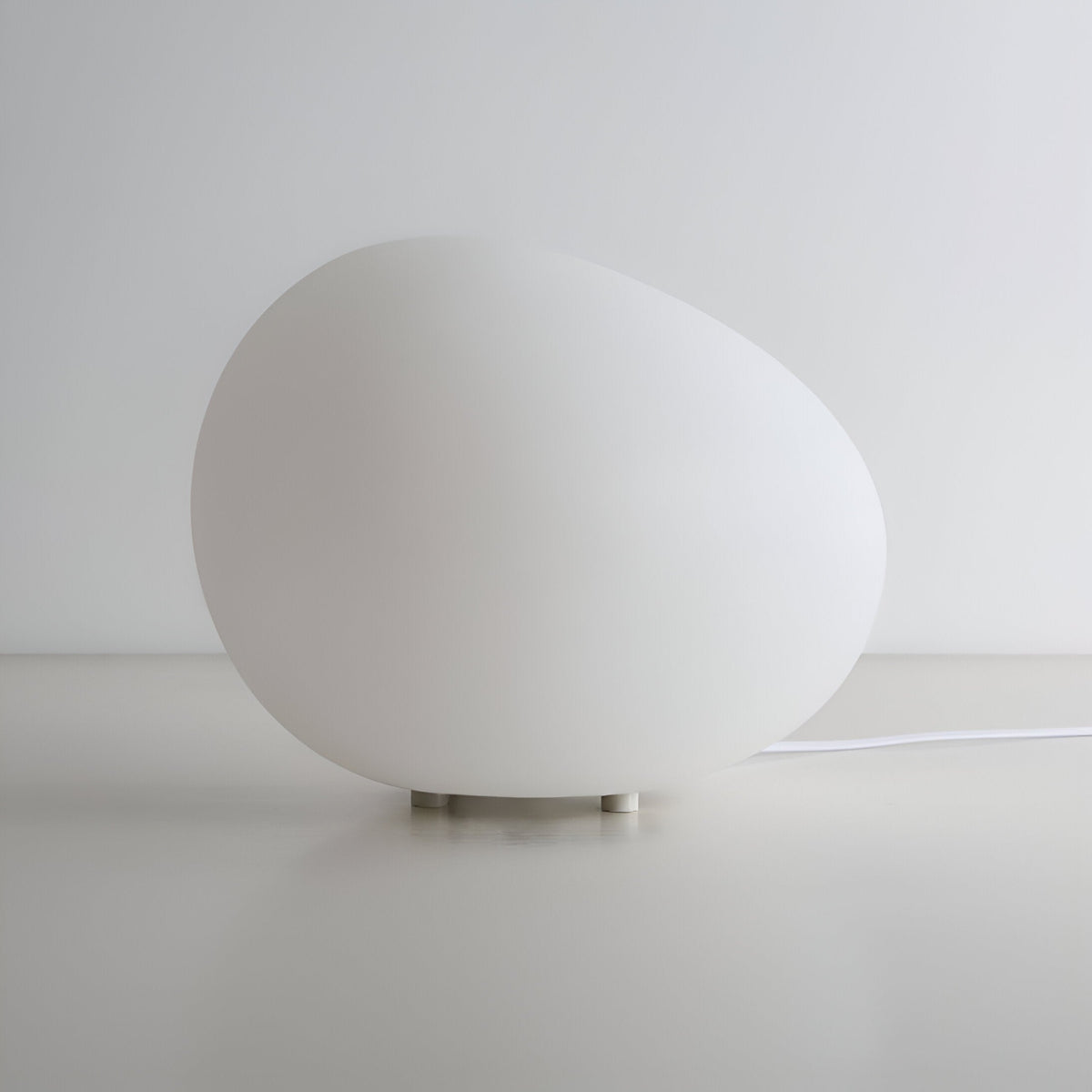 Modern Glass Solar Table Lamp for Living Room — Ashbury Home & Living