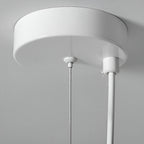 Japandi Cloud Pendant Light With Textured Polystyrene Shade