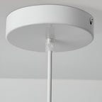 Wabi-Sabi Polystyrene Pendant Light With Spherical Dome Shade