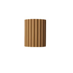 Nordic Resin Plaster Shade Wall Light With Up And Down Glow