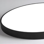 Low-Profile Round LED Ceiling Light With Minimal Frame
