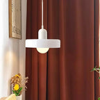 Modern Glass Pendant Light With Halo Shade