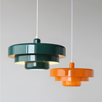 Scandinavian Aluminium Pendant Lights LED Light With Dimmable E27 Bulb