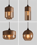 Glass Pendant Light | Height Adjustable | Nelyn