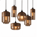 Glass Pendant Light | Height Adjustable | Nelyn