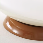 Modern Flush Mount Ceiling Light With Two-Tone Disc Shade