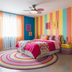Petal Blade Ceiling Fan With Light Ceiling Light