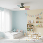 Petal Blade Ceiling Fan With Light Ceiling Light
