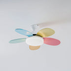 Petal Blade Ceiling Fan With Light Ceiling Light